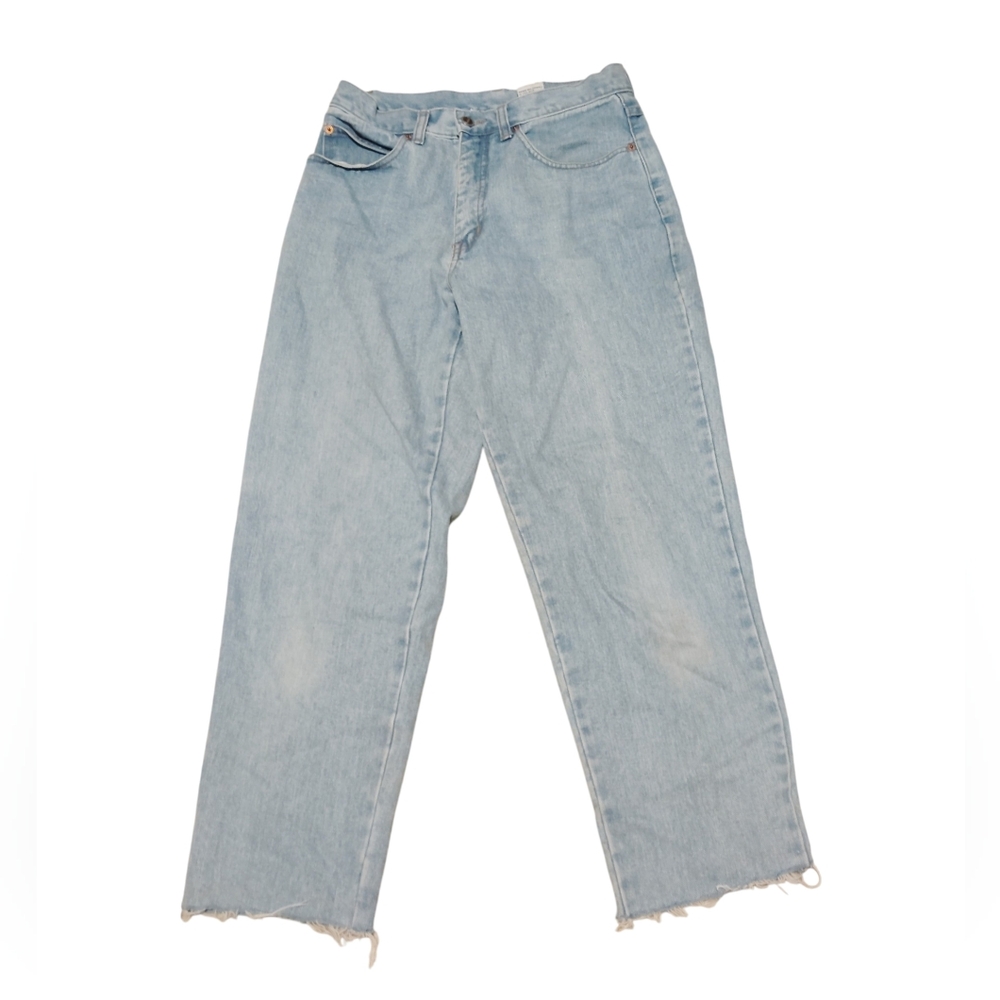 Rio By Stephen Mardon Vintage Jeans Wide Leg Light Wash Size 9 Womens